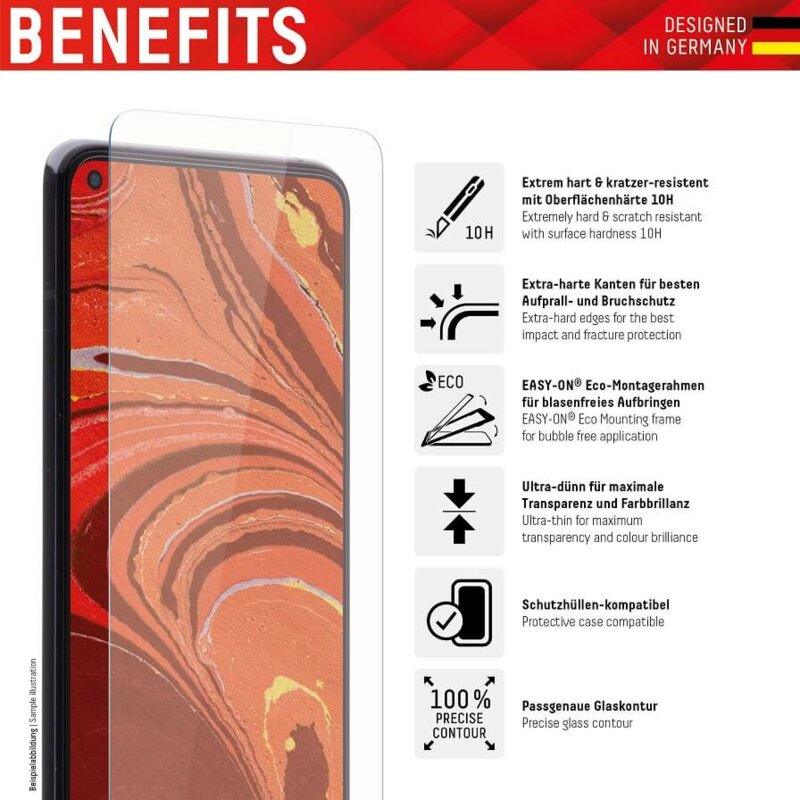 Folie sticla premium Xiaomi Redmi Note 11S 5G Displex Real Glass 2D, transparenta