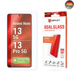 Folie sticla premium Xiaomi Redmi Note 13 5G Displex Real Glass 2D, transparenta
