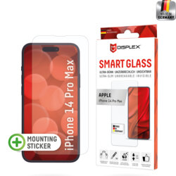 Folie premium iPhone 14 Pro Max Displex Smart FlexiGlass, transparenta