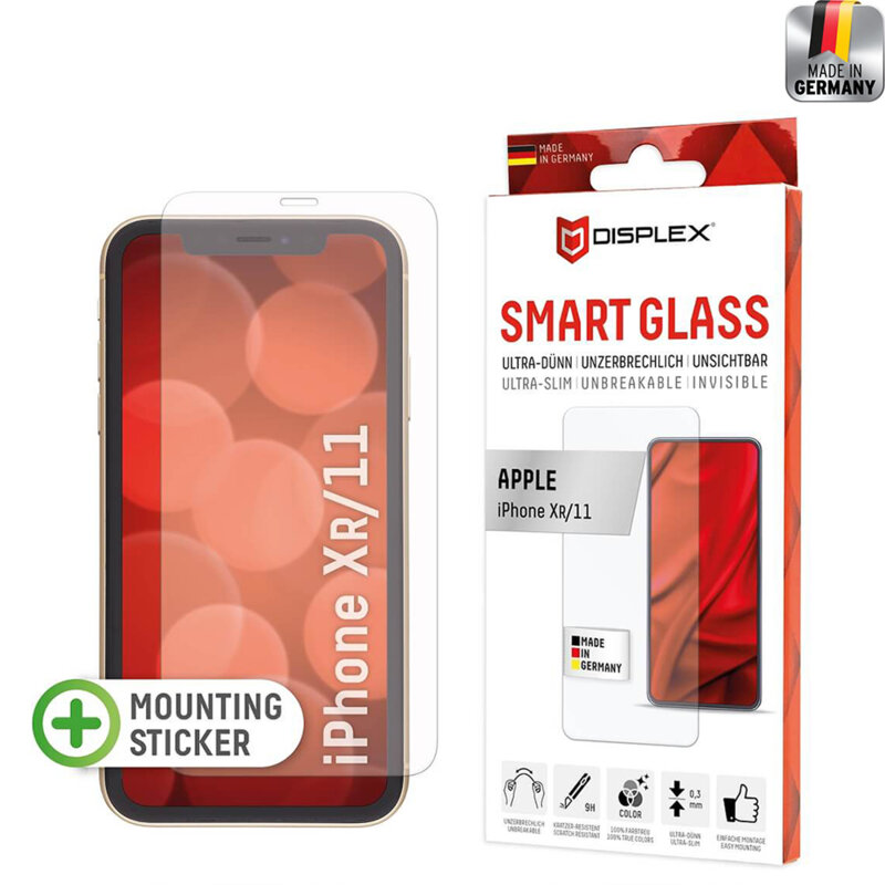 Folie premium iPhone XR Displex Smart FlexiGlass, transparenta