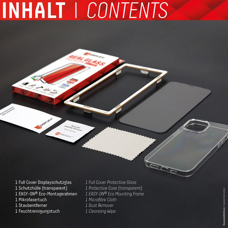 [Folie sticla + husa] premium Samsung Galaxy S22 Ultra 5G Displex Real Glass 3D, transparenta