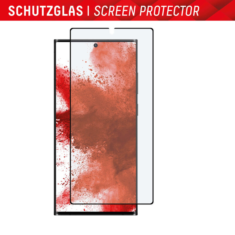 Folie premium Samsung Galaxy S23 Ultra Displex Pro Touch FlexiGlass Eco, negru