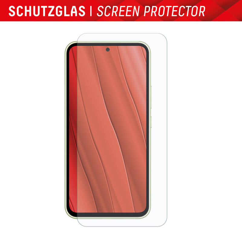 [Folie sticla + husa] premium Samsung Galaxy A55 5G Displex Real Glass, transparenta