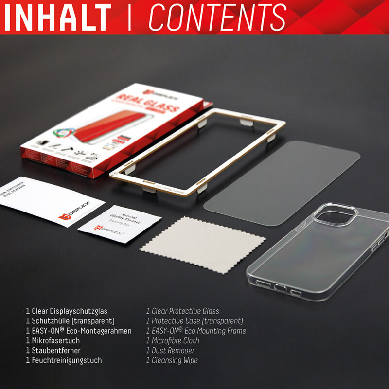 [Folie sticla + husa] premium Samsung Galaxy S22 5G Displex Real Glass, transparenta