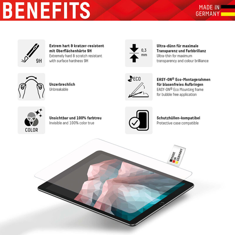 Folie 9H premium Xiaomi Redmi Pad Displex Tablet FlexiGlass, transparenta