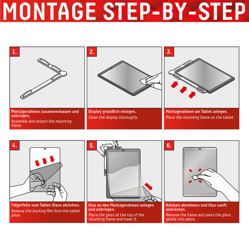 Folie 9H premium Samsung Galaxy Tab A 10.5 2018 T590/T595 Displex Tablet FlexiGlass, transparenta