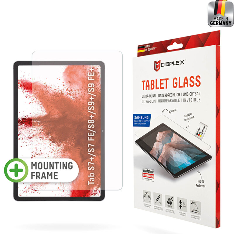 Folie 9H premium Samsung Galaxy Tab S7 Plus 12.4 T970/T976 Displex Tablet FlexiGlass, transparenta