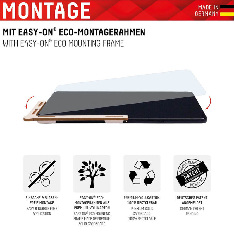 Folie 9H premium iPad Air 5 (2022) Displex Tablet FlexiGlass, transparenta