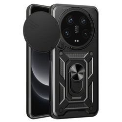 Husa Xiaomi 14 Ultra protectie camera Techsuit CamShield Series, negru