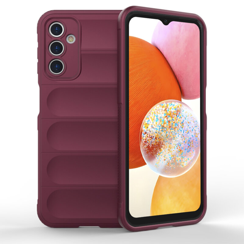 Husa Samsung Galaxy A14 4G Techsuit Magic Shield, bordo