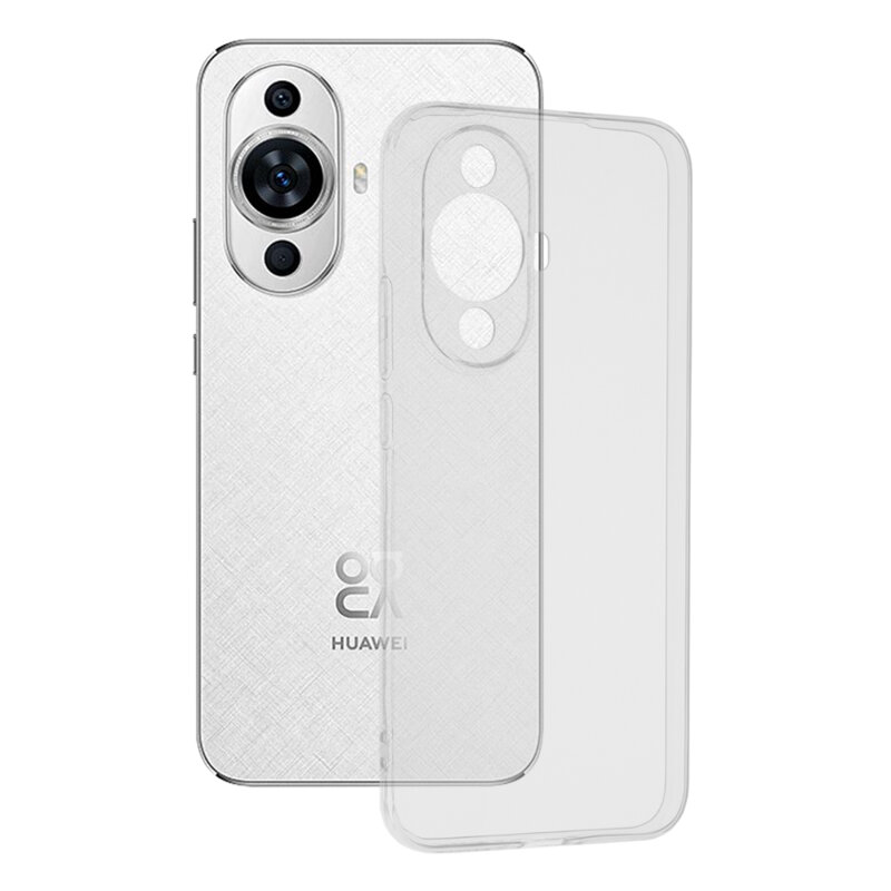Husa Huawei nova 12s Techsuit Clear Silicone, transparenta