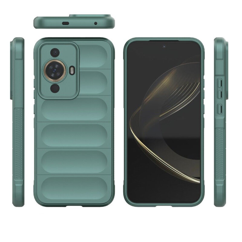 Husa Huawei nova 12s Techsuit Magic Shield, verde