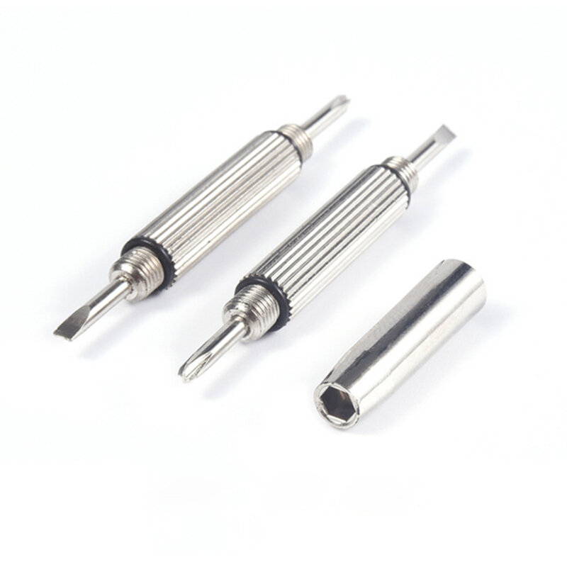 Surubelnita pentru ochelari Techsuit ST1, 6 x 0.5cm, argintiu