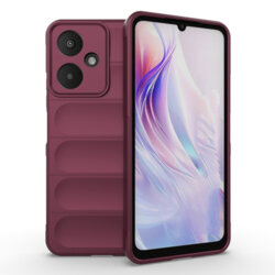 Husa Xiaomi Poco M6 Techsuit Magic Shield, bordo