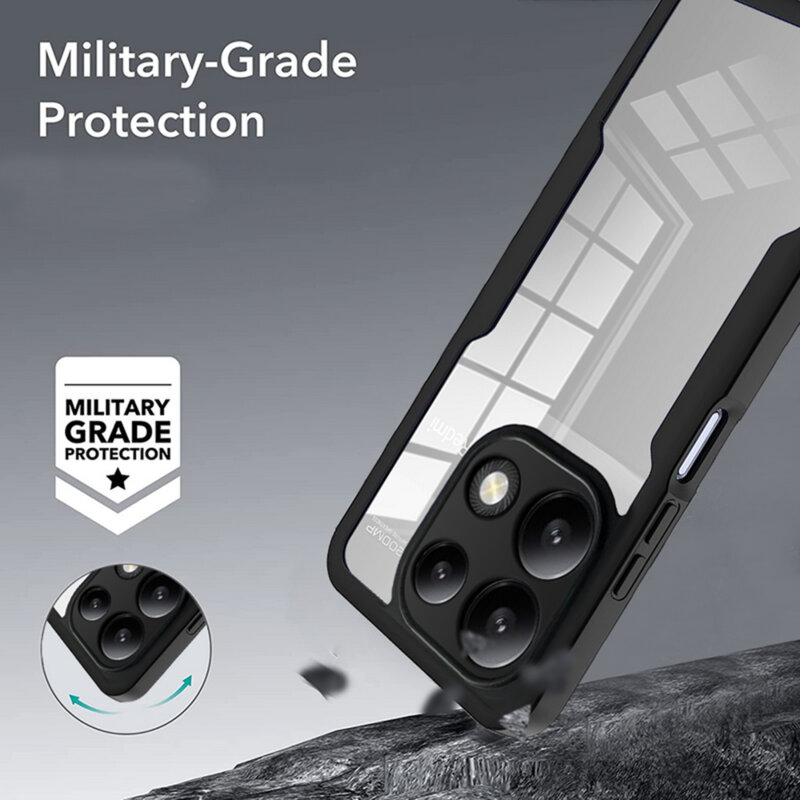 Husa 360° Xiaomi Redmi Note 13 Pro 4G Techsuit ColorVerse, albastru