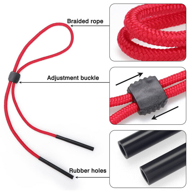 Snur de ochelari adulti/barbati/dama Techsuit GST5, gri