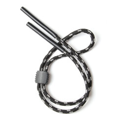 Snur de ochelari adulti/barbati/dama Techsuit GST5, negru/alb
