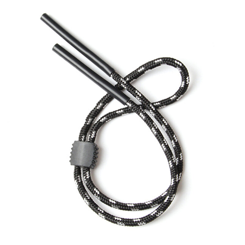 Snur de ochelari adulti/barbati/dama Techsuit GST5, negru/alb