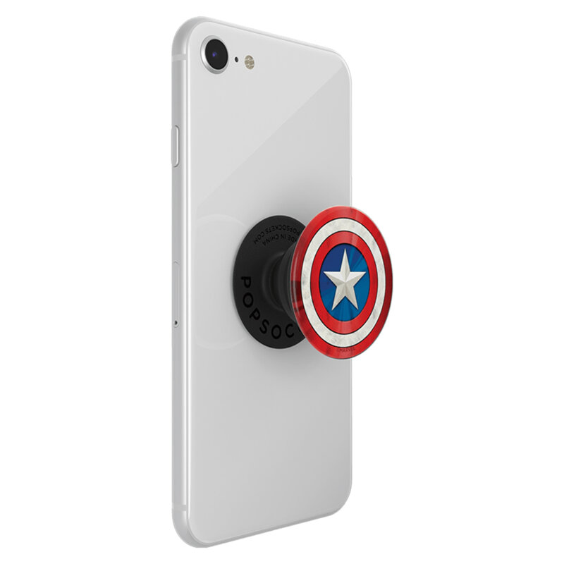 Popsockets original, suport cu functii multiple, Captain America Shield