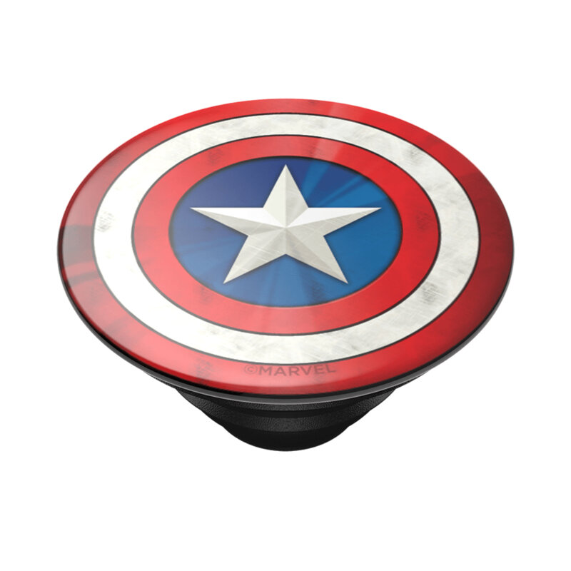 Popsockets original, suport cu functii multiple, Captain America Shield