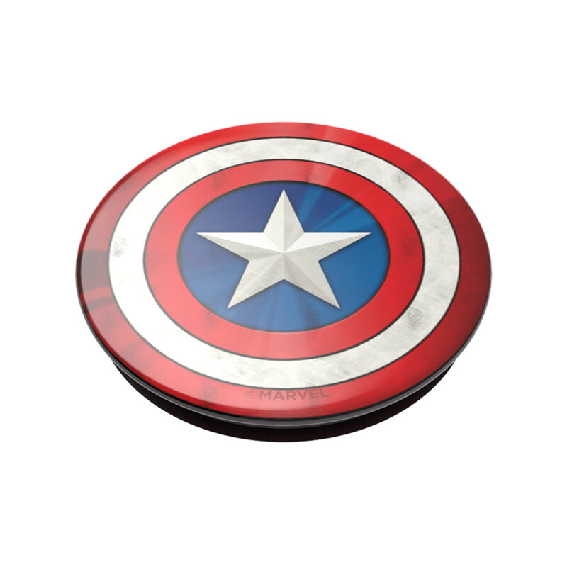 Popsockets original, suport cu functii multiple, Captain America Shield
