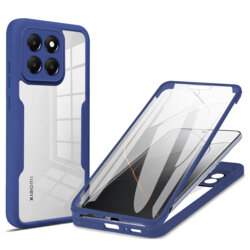 Husa 360° Xiaomi 14 Techsuit ColorVerse, albastru