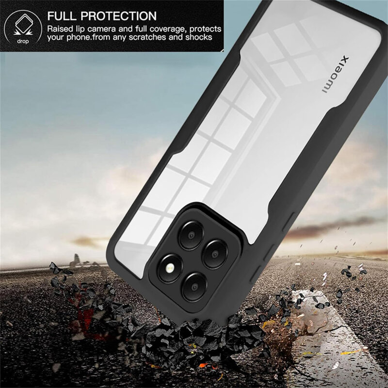 Husa 360° Xiaomi 14 Techsuit ColorVerse, negru
