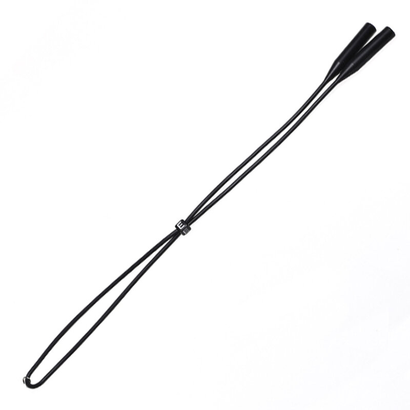 Snur din silicon pentru ochelari, unisex Techsuit GST4, negru
