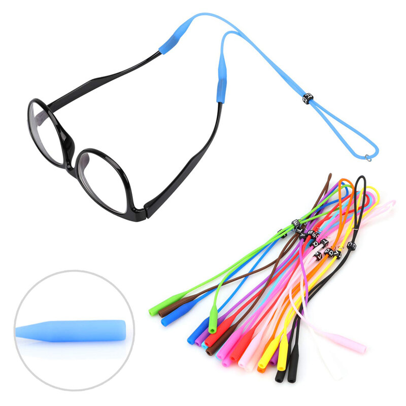 Snur din silicon pentru ochelari, unisex Techsuit GST4, negru