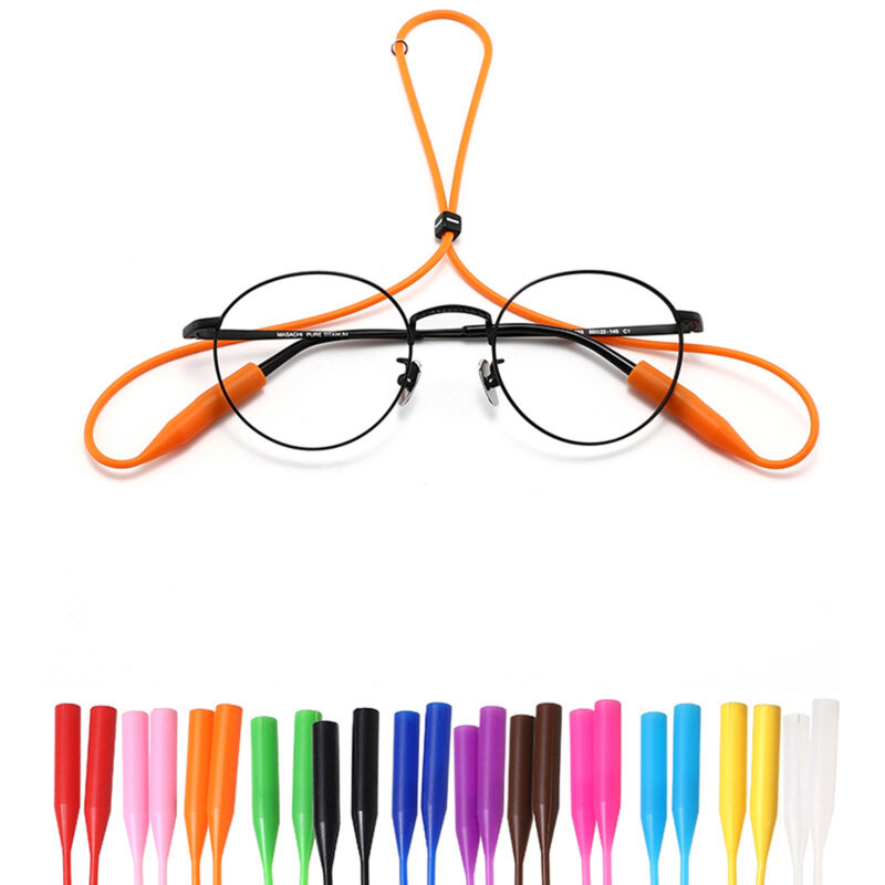 Snur din silicon pentru ochelari, unisex Techsuit GST4, maro