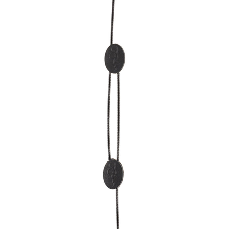 [Pachet 2x] Snur ochelari unisex din silicon Techsuit GST3, negru