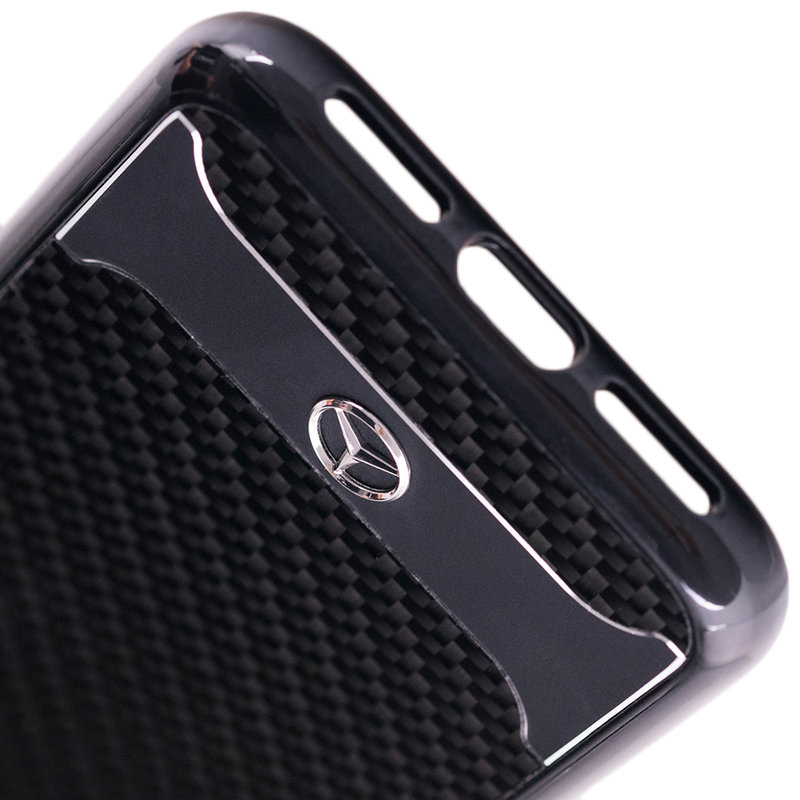Bumper iPhone X, iPhone 10 Mercedes - Negru MEHCPXHACABK