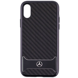 Bumper iPhone X, iPhone 10 Mercedes - Negru MEHCPXHACABK