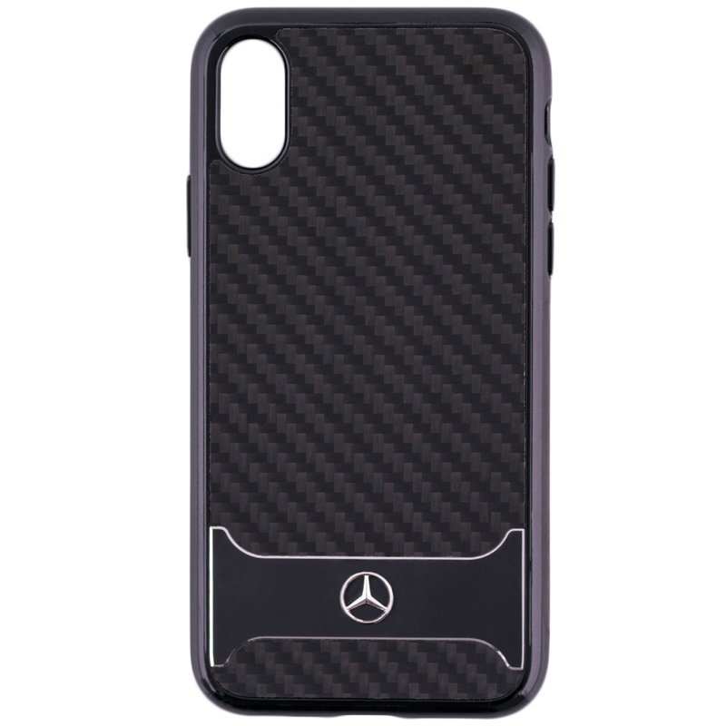 Bumper iPhone X, iPhone 10 Mercedes - Negru MEHCPXHACABK