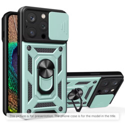 Husa Honor X8 5G protectie camera Techsuit CamShield Series, verde