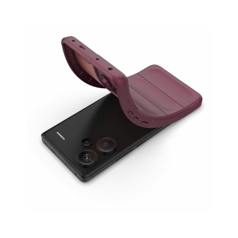 Husa Xiaomi Redmi Note 13 Pro+ 5G Techsuit Magic Shield, bordo