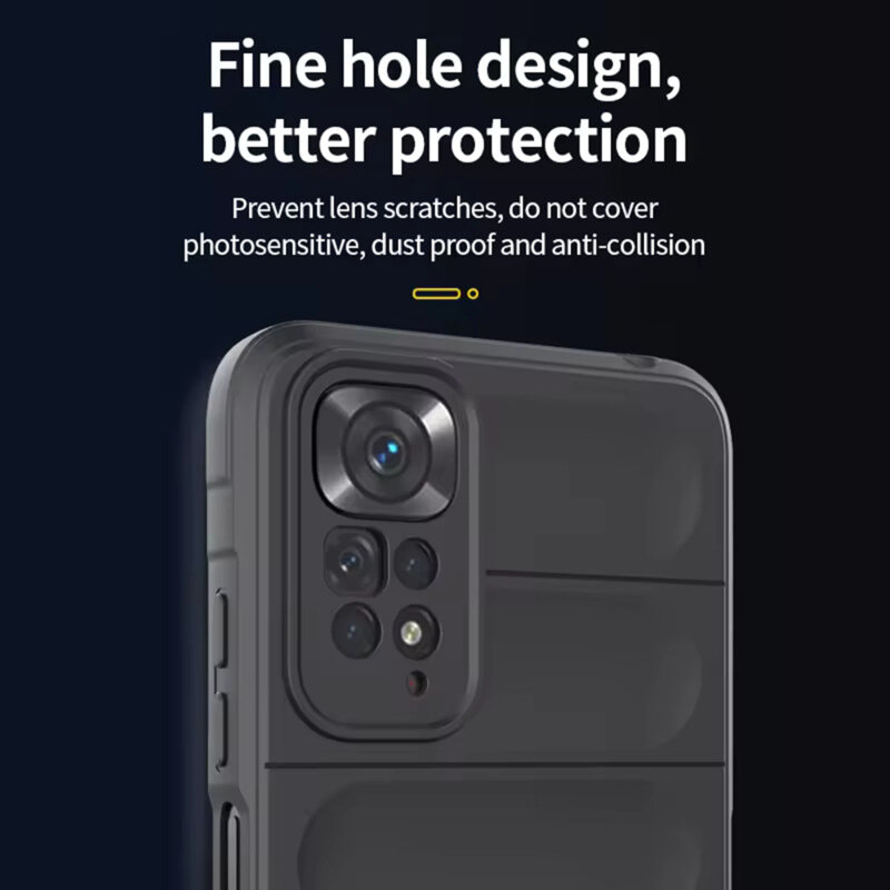 Husa Xiaomi Redmi Note 11 Techsuit Magic Shield, bordo
