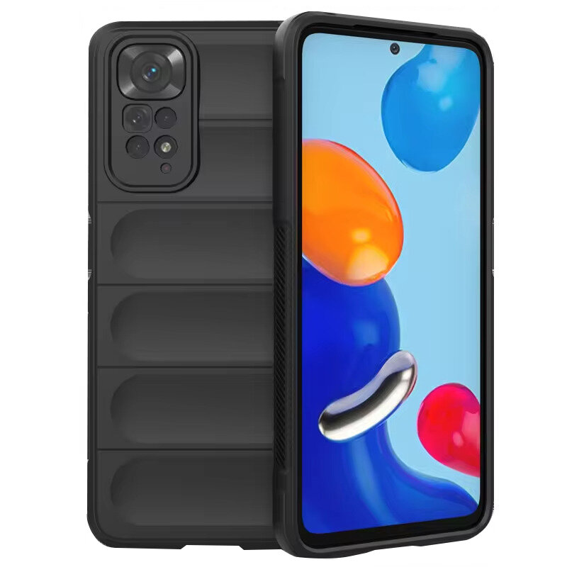 Husa Xiaomi Redmi Note 11 Techsuit Magic Shield, negru