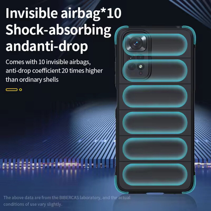 Husa Xiaomi Redmi Note 11 Techsuit Magic Shield, negru