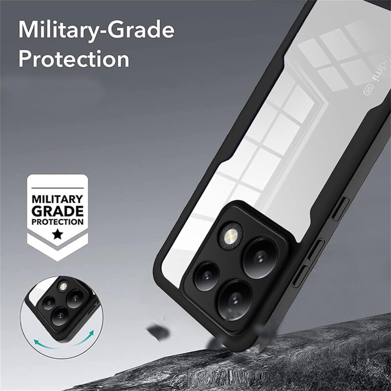 Husa 360° Xiaomi Redmi Note 13 Pro 5G Techsuit ColorVerse, negru