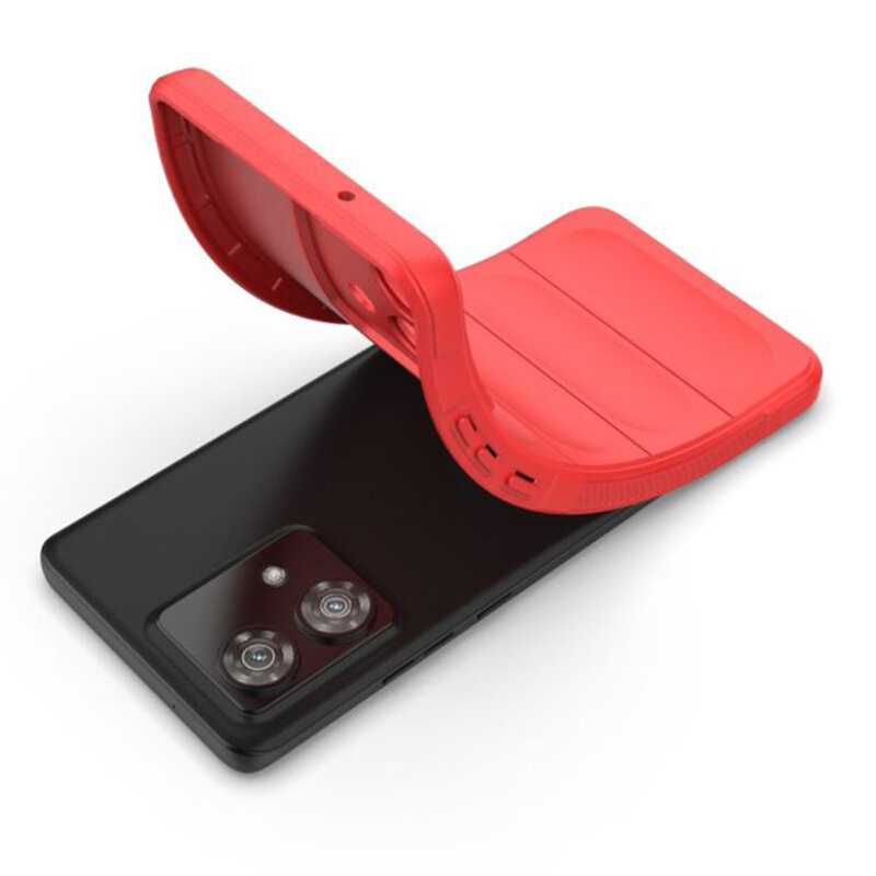 Husa Motorola Edge 40 Neo Techsuit Magic Shield, rosu