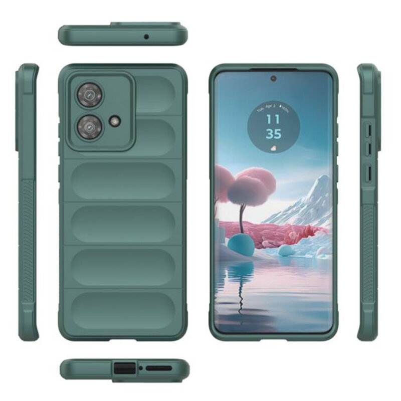 Husa Motorola Edge 40 Neo Techsuit Magic Shield, verde