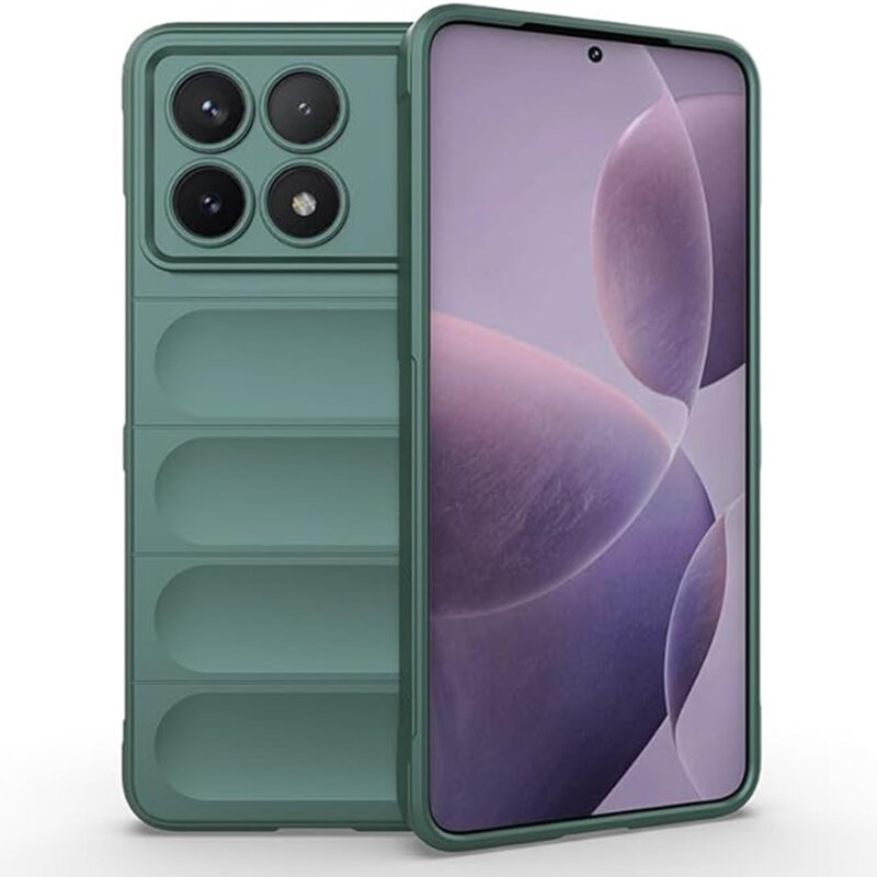 Husa Xiaomi Poco X6 Pro Techsuit Magic Shield, verde