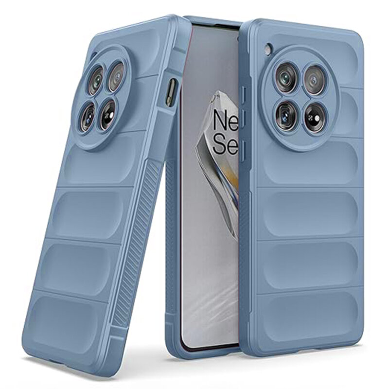 Husa OnePlus 12 Techsuit Magic Shield, bleu