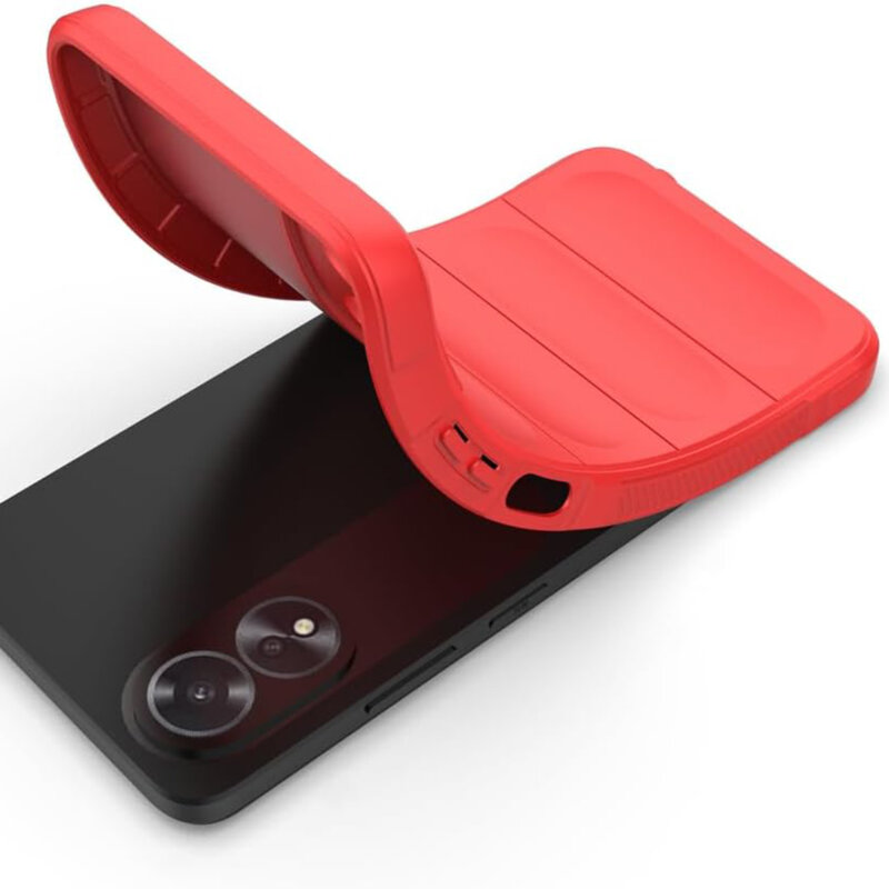 Husa Oppo A18 Techsuit Magic Shield, bordo