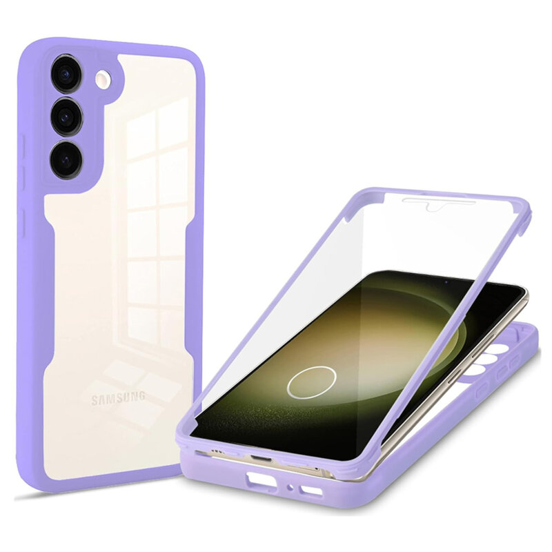 Husa 360° Samsung Galaxy S23 Plus Techsuit ColorVerse, mov