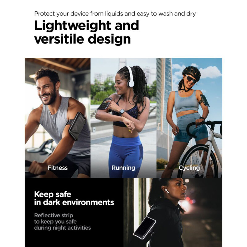 Husa telefon alergare brat Spigen A703, 6.9