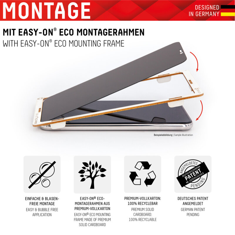 Folie sticla premium Samsung Galaxy S21 5G Displex Real Glass Privacy Full Cover, negru