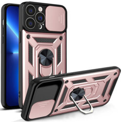 Husa iPhone 13 Pro Max protectie camera Techsuit CamShield Series, roz