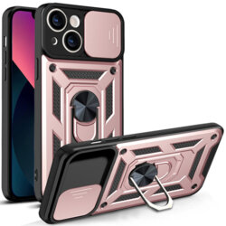 Husa iPhone 13 protectie camera Techsuit CamShield Series, roz